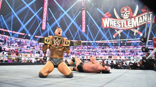 The Miz vence a Drew McIntyre y gana el Campeonato WWE en el PPV WWE Elimination Chamber 2021 (21/02/2021) / WWE