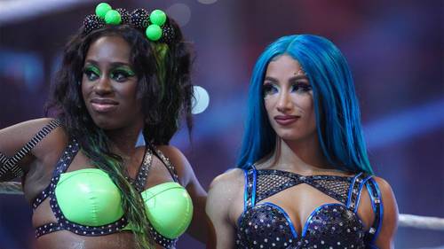 Naomi y Sasha Banks en WrestleMania 38 (03/04/2022) / WWE