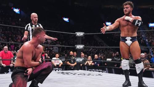 Superluchas - Dos luchadores en un ring con un árbitro mientras AEW busca “recuperar sensaciones”.