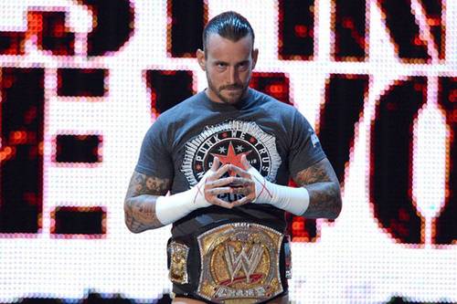 CM Punk como Campeón WWE en 2012 - WWE