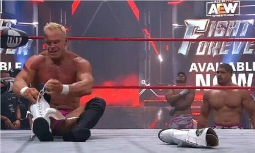 Billy Gunn y The Acclaimed en AEW Collision 22 07 2023 AEW