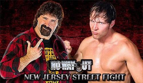 Mick Foley vs. Dean Ambrose (Lucha de Ensueño para Dean Ambrose)