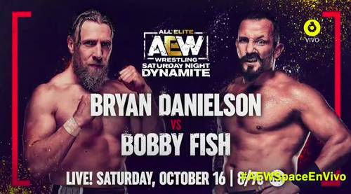 Bryan Danielson vs. Bobby Fish - AEW Dynamite 16 de octubre 2021