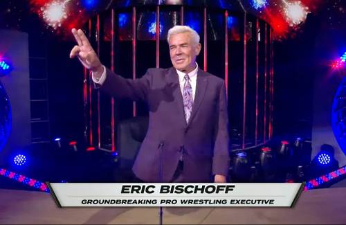 Eric Bischoff en AEW Dynamite en 2020 - AEW