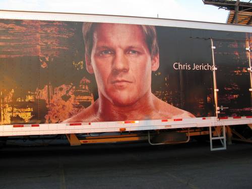 Chris Jericho trailer advertising - Junio, 2010 in Philadelphia, Pennsylvania, US: Photo by Bill Koneski under a Creative Commons license