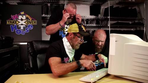 Shawn Michaels, Triple H y Road Dogg en NXT TakeOver In Your House - WWE