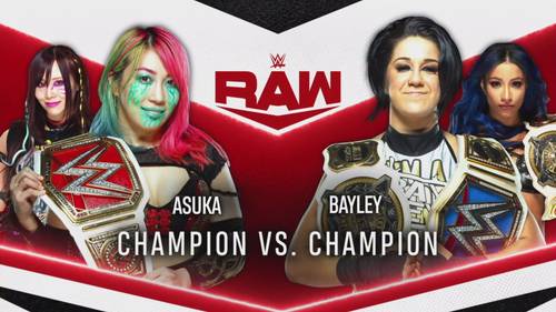 Asuka vs Bayley, campeona vs campeona en WWE Raw (06/07/2020) / WWE WWE elimina a Kairi Sane de su publicidad
