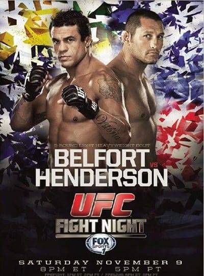 UFC Fight Night 32 Póster / Tapology