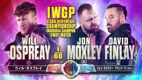 Superluchas - Oscar Osborne compite por el Campeonato Social IWGP en Wrestle Kingdom 18 contra Will Ospreay y Jon Moxley.