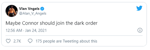 Dark Order quiere que Conor McGregor se una a ellos