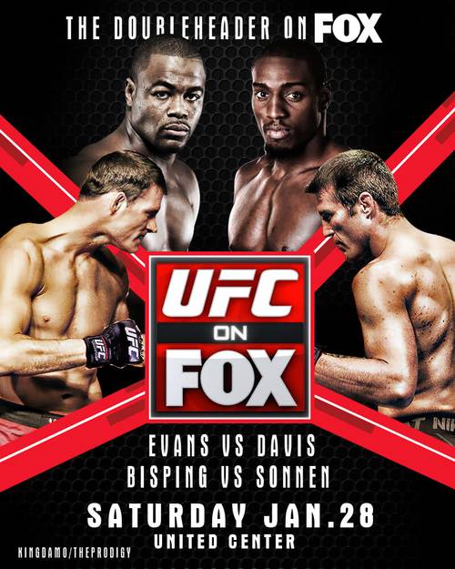 UFC on Fox 2: Evans vs Davis