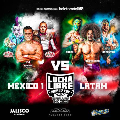 Lucha Libre World Cup Mexico vs LATAM