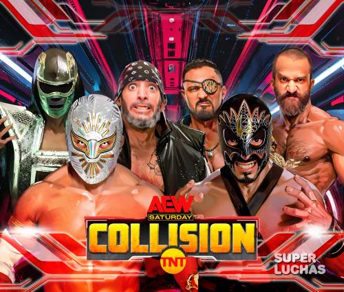 Cobertura y resultados AEW Collision 5 de julio 2025 | Místico, Hologram y Mark Briscoe vs. Hechicero y RPG Vice