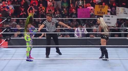 Naomi vs Liv Morgan - WWE Raw 11 de abril 2022