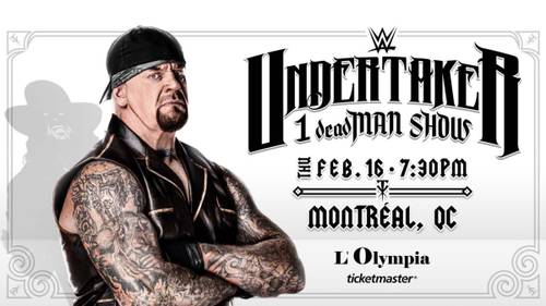 1deadMAN Show sera el 16 de febrero en Montreal