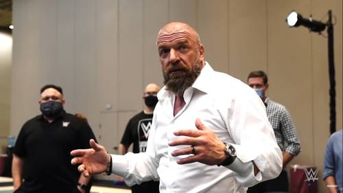 Triple H en un tryout de WWE en Las Vegas, Nevada (19/08/2021) / WWE