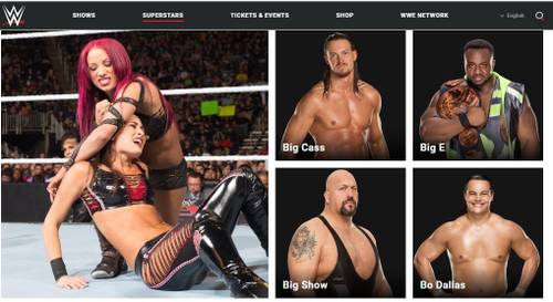 Perfil de Big Cass en WWE.com