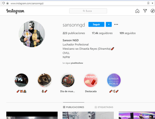 Instagram Sanson