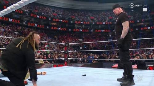 The Undertaker y Bray Wyatt en WWE RAW 23 de enero 2023
