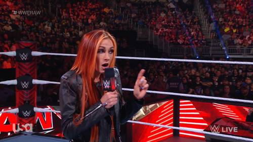 Becky Lynch en WWE RAW 12 de junio 2023