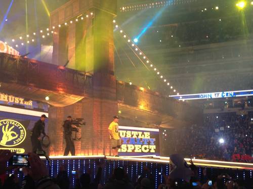 La discreta entrada de John Cena en Wrestlemania 29 / Photo by Alex Ruiz - Superluchas