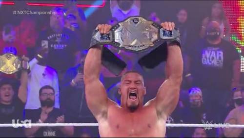 bron breakker nxt 4 de enero 2022 Bron Breakker nuevo Campeón NXT al vencer a Tommaso Ciampa en NXT New Year's Evil 2022 (04/01/2022) / WWE