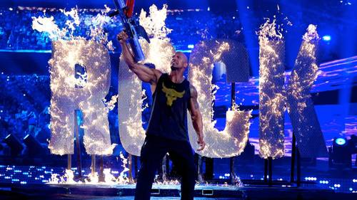 The Rock en WrestleMania 32