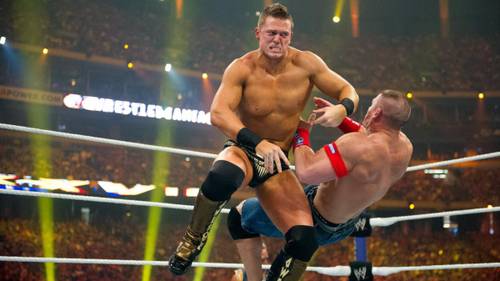 The Miz vs. John Cena por el Campeonato WWE en WrestleMania 27