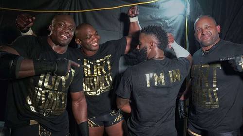 Bobby Lashley, Shelton Benjamin, Cedric Alexander y MVP como The Hurt Business - WWE