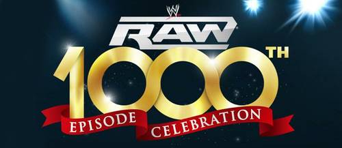 WWE RAW 1000TH Episode Celebration