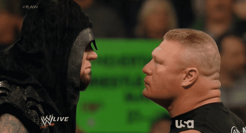 Undertaker confronta a Brock Lesnar - RAW