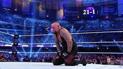 The Undertaker en WrestleMania XXX, tras perder su racha - WWE