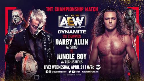 Darby Allin vs. Jungle Boy - AEW Dynamite 21 de abril 2021