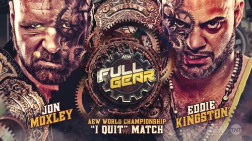 Jon Moxley vs. Eddie Kingston en I Quit Match para AEW Full Gear 2020 - AEW