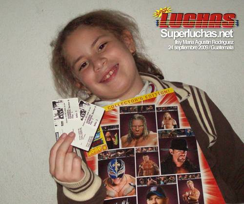 Ilsy Maria Agustin Rodriguez / WWE en Guatemala (24 septiembre 2009)