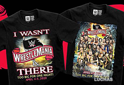 WrestleMania 36 camiseta