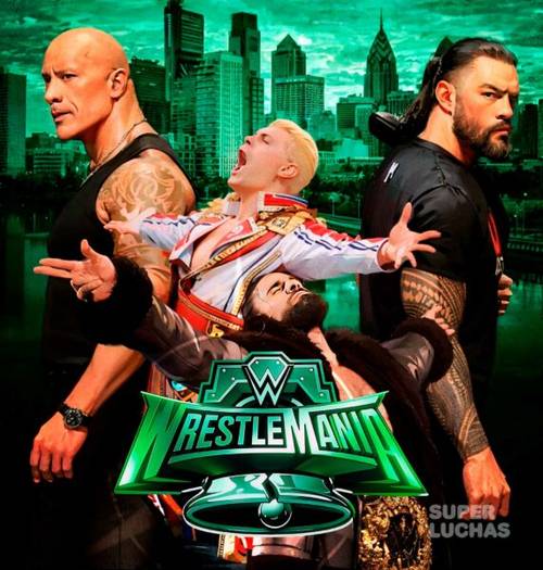 Cobertura y resultados WWE WRESTLEMANIA 40 | The Rock y Roman Reigns vs. Cody Rhodes y Seth Rollins