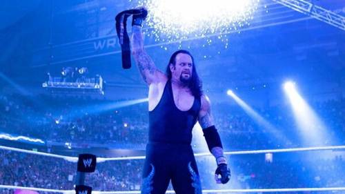 The Undertaker gana el Campeonato Mundial de Peso Completo en WrestleMania 23