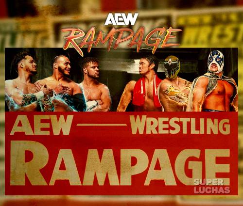 Cobertura y resultados AEW Rampage 30 de noviembre 2024 | Atlantis Jr., Máscara Dorada y Katsuyori Shibata vs. Top Flight