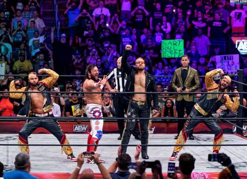 The Elite en AEW Double or Nothing 2023