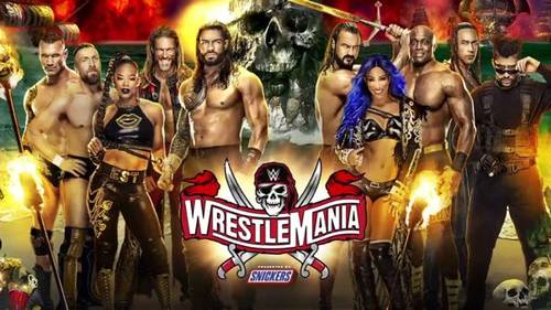 WWE revela la escenografía completa de WrestleMania 37