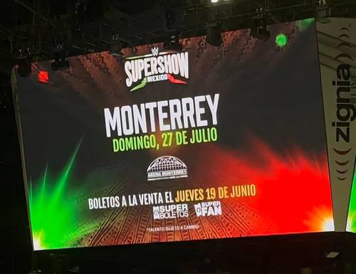 WWE SuperShow México, el domingo 27 de julio de 2025 desde la Arena Monterrey en Monterrey, Nuevo León, México