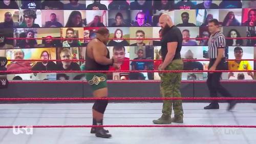 Braun Strowman vs. Keith Lee en Raw (5 de octubre de 2020) - WWE