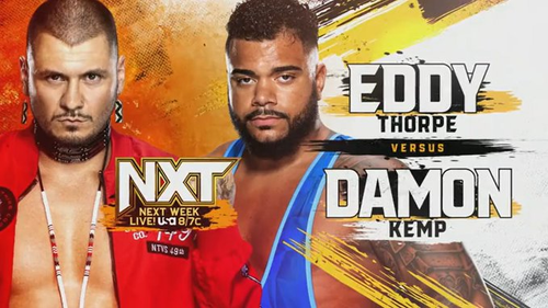 Eddy Thorpe vs Damon Kemp en WWE NXT 6 de junio 2023