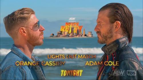 Orange Cassidy y Adam Cole - AEW Dynamite 26 de enero 2022