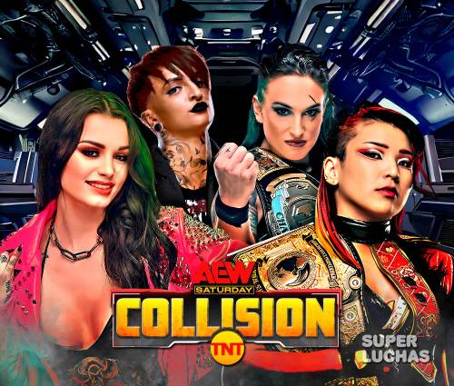 AEW COLLISION 17 de noviembre 2023 | Resultados en vivo | Saraya y Ruby Soho vs. Hikaru Shida y Kris Statlander
