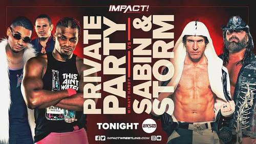 Resultados IMPACT! Wrestling (19 de enero 2021) | Private Party vs. Chris Sabin y James Storm