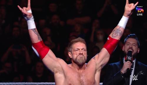 Edge en WWE RAW 20 de febrero 2023