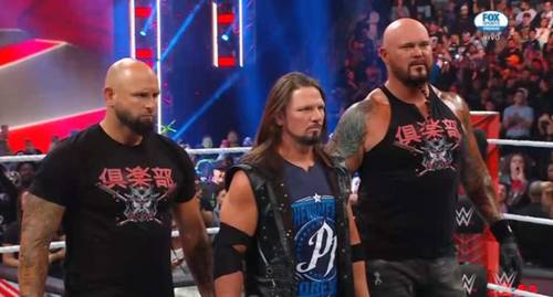 Karl Anderson, Luke Gallows y AJ Styles - WWE RAW 10 de octubre 2022