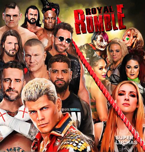 Cobertura y resultados WWE ROYAL RUMBLE 2024 | Roman Reigns vs. Randy Orton vs. AJ Styles vs. LA Knight